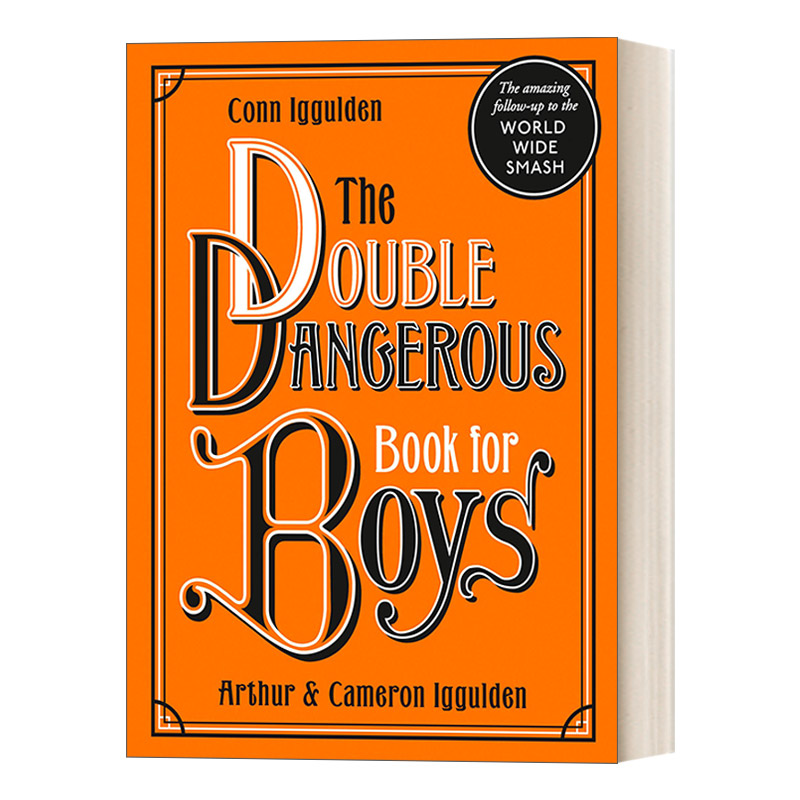 英文原版 The Double Dangerous Book for Boys 男孩的冒险书2 康恩·伊古尔登 精装 英文版 进口英语原版书籍