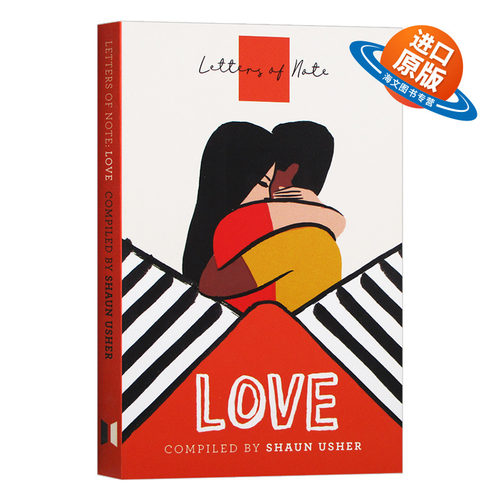 见如晤 爱情 英文原版 Letters of Note Love 肖恩亚瑟 Shaun Usher 英文版 进口原版英语书籍