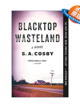 英文原版 Blacktop Wasteland 黑色荒原 S.A.寇斯比 惊悚小说 英文版 进口英语原版书籍