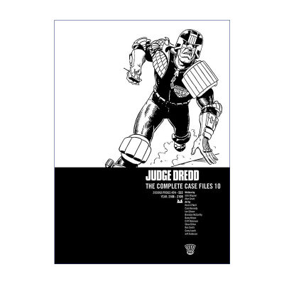 英文原版 Judge Dredd Case File 10 特警判官 漫画合集10 英文版 进口英语原版书籍