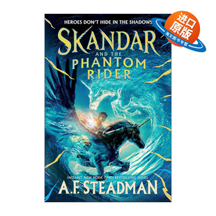 斯坎达尔与幻影骑士 书籍 and 进口英语原版 英文版 儿童动作冒险小说 Rider Phantom the Skandar 英文原版