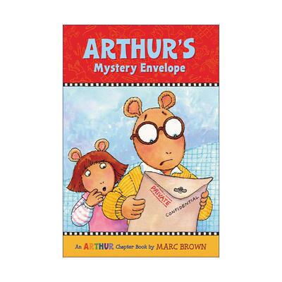 英文原版 Arthur's Mystery Envelope 亚瑟的神秘信封 章节书 英文版 进口英语原版书籍