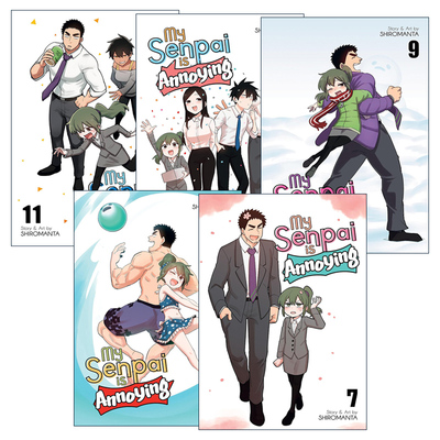 英文原版 My Senpai is Annoying 关于前辈很烦人的事系列7-11册 同名动漫漫画 白曼塔 英文版 进口英语原版书籍