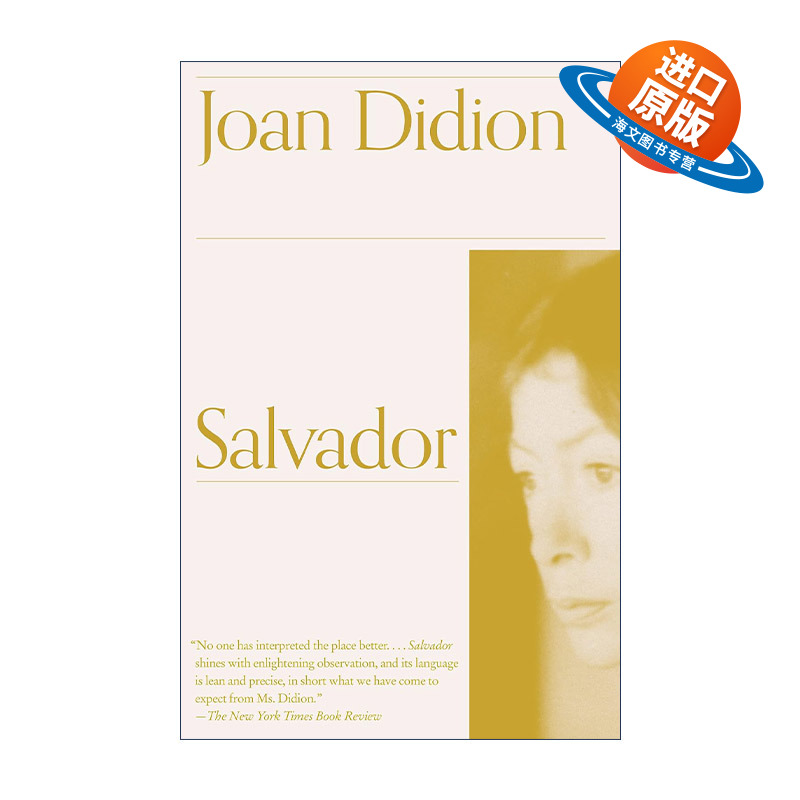 英文原版 Salvador Vintage International 萨尔瓦多 历史 蓝夜作者Joan Didion 英文版 进口英语原版书籍
