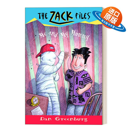 英文原版 The Zack Files 26 Me and My Mummy 札克档案系列26 儿童冒险章节桥梁书 Dan Greenburg 英文版 进口英语原版书籍