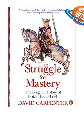 英文原版 The Penguin History of Britain The Struggle for Mastery 企鹅英国史 王权之争1066-1314年 戴维·卡彭特 英文版