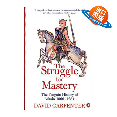 英文原版 The Penguin History of Britain The Struggle for Mastery 企鹅英国史 王权之争1066-1314年 戴维·卡彭特 英文版