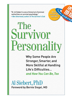 英文原版 Survivor Personality 抗逆力养成指南 如何突破逆境 成为更强大的自己 Al Siebert 英文版 进口英语原版书籍