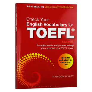 英语书籍 for 考试书 Vocabulary English 托福英语词汇检测 Check 进口原版 Your TOEFL 英文原版 教材 英文版