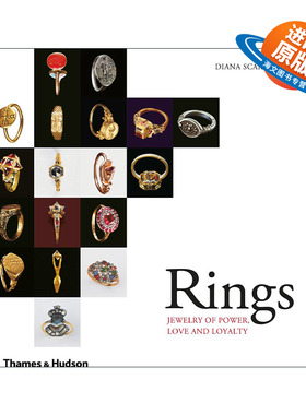 英文原版 Rings Jewelry of Power Love And Loyalty 戒指 权力爱情和忠诚的珠宝 英文版 进口英语原版书籍