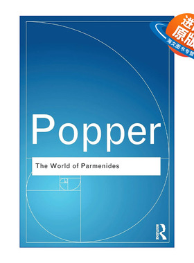 英文原版 The World of Parmenides 巴门尼德的世界 前苏格拉底哲学启蒙运动的论文集 卡尔波普尔 英文版 进口英语原版书籍