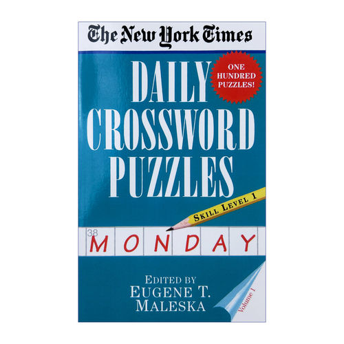 英文原版 The New York Times Daily Crossword Puzzles Monday Volume I 纽约时报每日填字游戏 星期一 第一卷 英文版 进口英语书