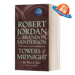 书籍 进口英语原版 小说 Towers 时光之轮13 The Midnight 英文版 英文原版 Wheel 简装 Time