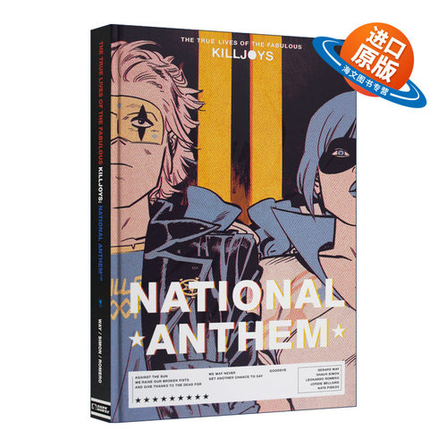 英文原版 The True Lives of the Fabulous Killjoys National Anthem Library Edition 太空猎手扫兴者/赏金猎人2 精装 英文版