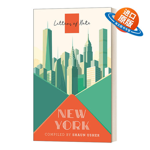英文原版 Letters of Note: New York 见信如晤 纽约 英文版 进口英语原版书籍