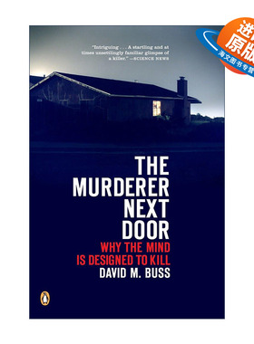 英文原版 The Murderer Next Door 隔壁的凶手 为什么大脑被设计用来杀人 进化心理学作者David M. Buss戴维·巴斯 进口英语书籍