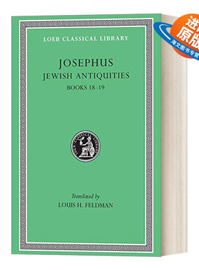 英文原版 Jewish Antiquities Volume VIII 约瑟夫斯Josephus 犹太人古史卷八第18-19册 原文希英对照 洛布古典丛书 进口英语书籍