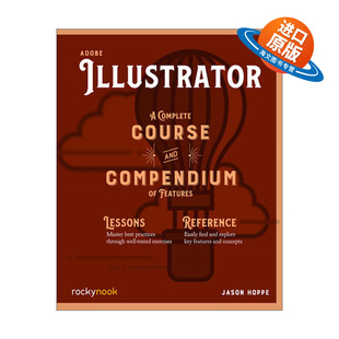 英文原版 Adobe Illustrator Course and Compendium  3 Adobe教程 计算机绘图工具指南 英文版 进口英语原版书籍