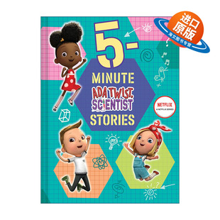 英文原版 5-Minute Ada Twist Scientist Stories 小科学家艾达5分钟故事集 儿童睡前读物 精装 英文版 进口英语原版书籍