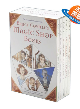 英文原版 Bruce Coville's Magic Shop Books 布鲁斯的魔法商店5册套装 英文版 进口英语原版书籍