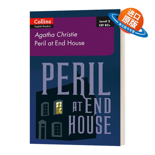 英文原版小说 Collins Agatha Christie ELT Readers Peril at House End B2+ 英文版 进口英语原版书籍