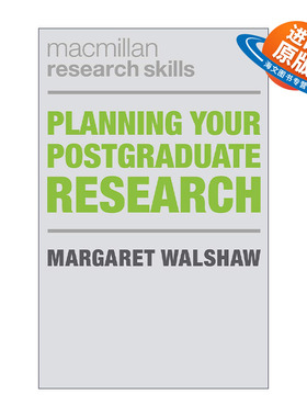 英文原版 Planning Your Postgraduate Research 研究生学术研究规划指南 英文版 进口英语原版书籍