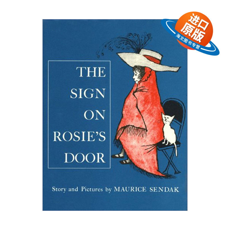 英文原版 The Sign on Rosie's Door 萝丝房门上的纸条 精装绘本 百老汇音乐剧真实的罗西灵感来源 英文版 进口英语原版书籍
