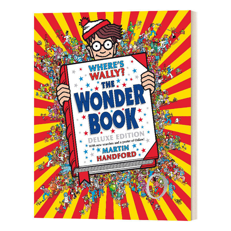 英文原版绘本 wheres wally? the wonder book 沃利在哪里?
