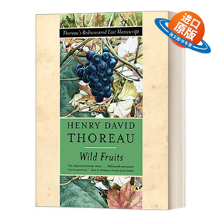 野果 梭罗被重新发现 进口英语原版 Wild 书籍 英文版 Fruits 散文 英文原版 最后手稿