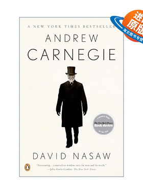 英文原版 Andrew Carnegie 安德鲁·卡内基传 戴维·纳沙 英文版 进口英语原版书籍