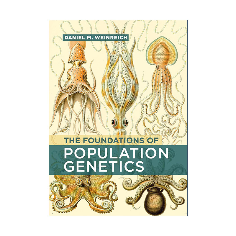 英文原版 The Foundations of Population Genetics The MIT Press群体遗传学基础种群遗传学布朗大学生物学教授