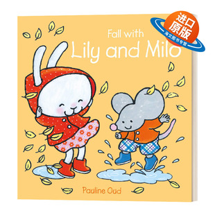 秋天 Fall Milo 英文原版 精装 进口英语原版 Lily 英文版 with 书籍儿童外文书 and 绘本故事书 莉莉和米洛