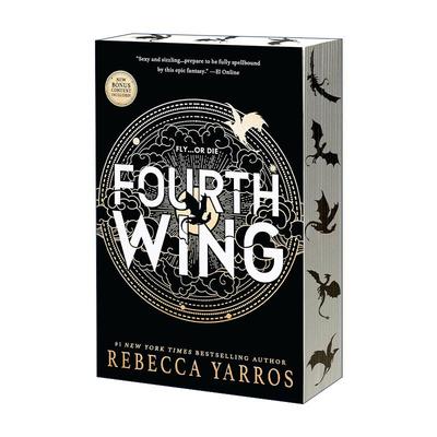 英文原版 Fourth Wing 龙骑士战争学院1 四旋翼 英文版 进口英语原版书籍