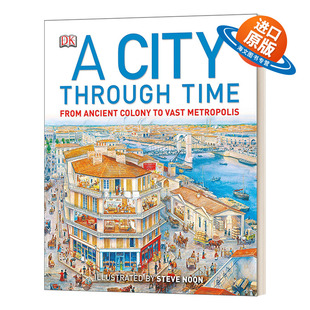 城市 书籍 City 进口英语原版 英文版 精装 穿越时空 Time Through 英文原版