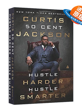 英文原版 Hustle Harder Hustle Smarter 柯蒂斯·杰克逊回忆录 英文版 进口英语原版书籍