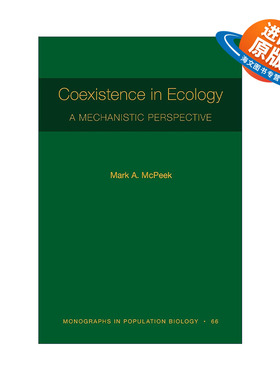 英文原版 Coexistence in Ecology 生态学中的共存 生命科学 Mark A. McPeek 英文版 进口英语原版书籍