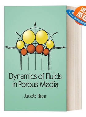 英文原版 Dynamics of Fluids in Porous Media 多孔介质中的流体动力学 研究地动的经典书籍 英文版 进口英语原版书籍