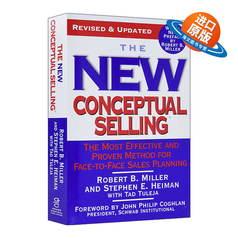 英文原版 The New Conceptual Selling 新概念销售 通过咨询式沟通提供全面解决方案 罗伯特·米勒 英文版 进口英语原版书籍