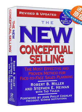 英文原版 The New Conceptual Selling 新概念销售 通过咨询式沟通提供全面解决方案 罗伯特·米勒 英文版 进口英语原版书籍
