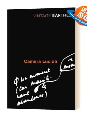 英文原版 Camera Lucida 明室摄影札记 英文版