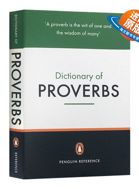 英文原版 The Penguin Dictionary of Proverbs 企鹅参考书系列 谚语词典 英文版 进口英语原版书籍