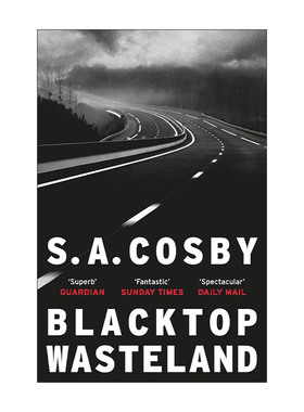 英文原版 Blacktop Wasteland 黑色荒原 侦探推理小说 S.A.寇斯比 英文版 进口英语原版书籍