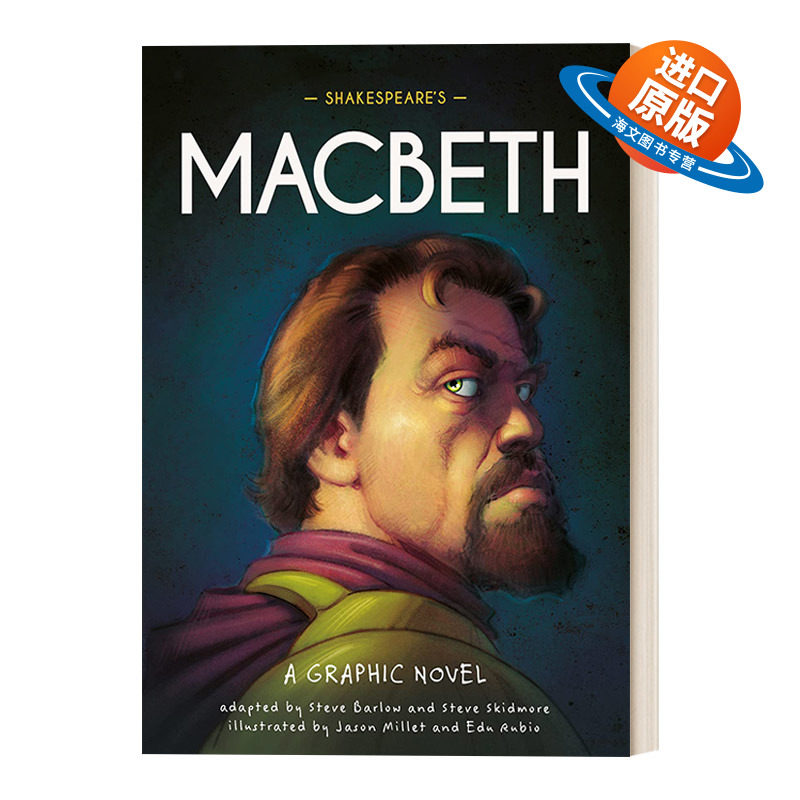 英文原版 Classics in Graphics: Shakespeare's Macbeth 莎士比亚漫画版 麦克白 精装 英文版 进口英语原版书籍