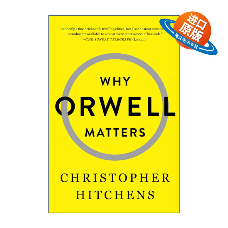 英文原版 Why Orwell Matters 为什么奥威尔这么重要 克里斯托弗·希钦斯 英文版 进口英语原版书籍