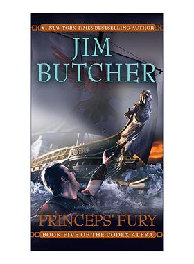 英文原版 Princeps' Fury Codex Alera 05 阿莱拉法典系列5 元首之怒 奇幻小说 英文版 进口英语原版书籍