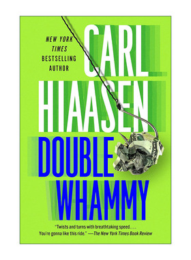 英文原版 Double Whammy Skink 01 祸不单行 推理小说 猫头鹰的叫声作者Carl Hiaasen 英文版 进口英语原版书籍