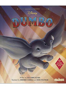 英文原版 Disney Dumbo Deluxe picture book 迪士尼小飞象动画电影绘本 英文版 进口英语原版书籍