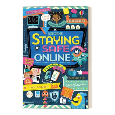 英文原版 Staying Safe Online 网络安全小手册 尤斯伯恩少儿科普 英文版 进口英语原版书籍