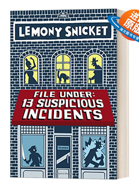 英文原版小说 File Under 13 Suspicious Incidents 13起可疑事件 儿童侦探推理小说 英文版 进口英语原版书籍