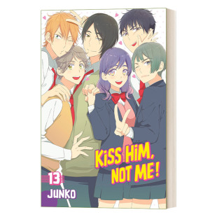 英文原版 Kiss Him Not Me 13 我太受欢迎了该怎么办13 日本少女漫画 Junko 英文版 进口英语原版书籍